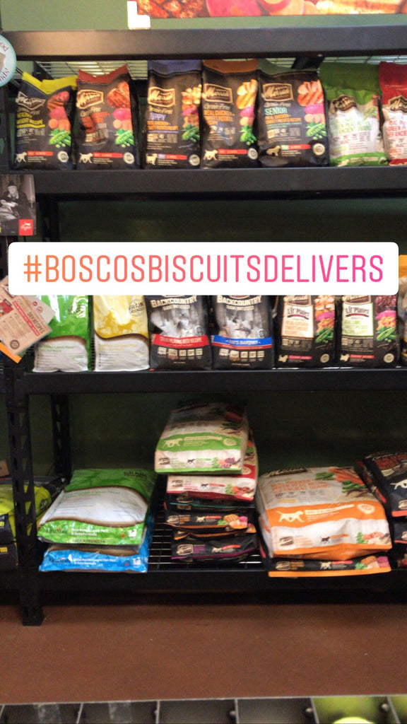 Bosco's Biscuits Delivers